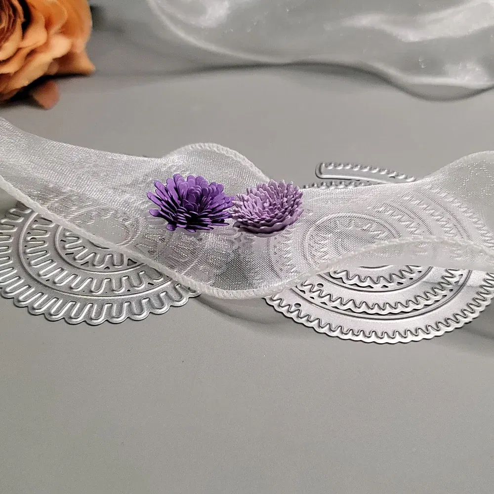 Color: Dark Khaki, Size: S, Ships From: CHINA - 6 Styles Spiral Flower Metal Cutting Dies Scrapbook Embossing Circle Die Cuts Album DIY Craft Cutting Die 2023 New