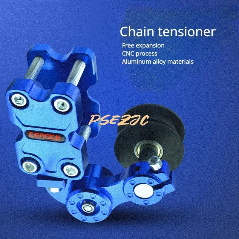 Color: Black - Motorcycle Chain Automatic Adjustment Modification Accessories Tensioner Chain Adjuster Chain Tightener