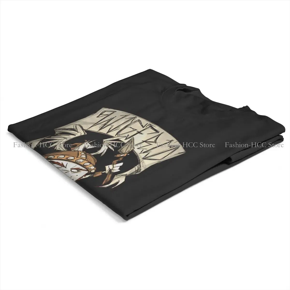 Color: black, Size: XL - Wigfrid Casual Polyester TShirt Dont Starve Style Tops Comfortable T Shirt Female