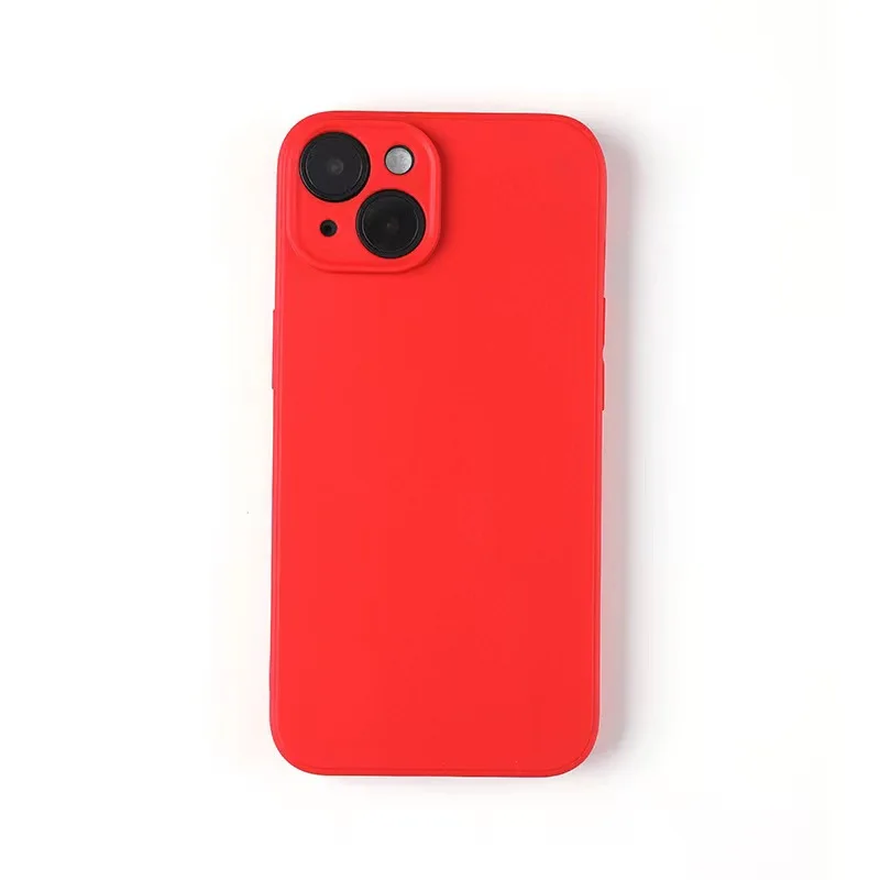 Color: Blue, Material: PE - Luxury Silicone Phone Case for iPhone 11 12 13 14 15 Pro Max Mini Soft Candy Cover for iPhone XR XS Max 7 8 Plus SE 2020 Cases