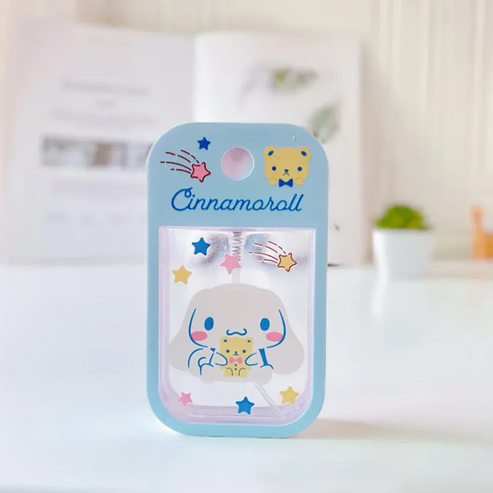 Color: Orange - Sanrio Travel Perfume Bottle Refillable Melody Alcohol  Bottle Kawaii Kuromi Cinnamoroll  Gifts Boys Kids Girls Childrens
