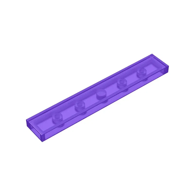 Color: SKY BLUE - Gobricks GDS-564 Tile 1 x 6 compatible with lego 6636 pieces of children's toys Building Blocks Technical