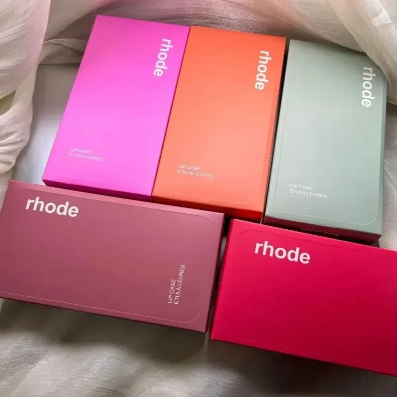 Color: black, Material: ABS - Quality Fashion Box for Rhode Phone Case Gift Packaging Lipstick Box for Girl for IPhone 16 15 14 13 12 11 Pro Max XR XsMax Case
