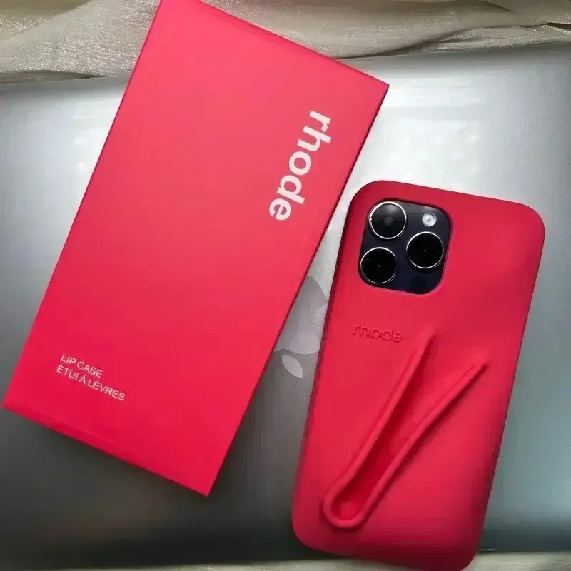 Color: black, Material: ABS - Quality Fashion Box for Rhode Phone Case Gift Packaging Lipstick Box for Girl for IPhone 16 15 14 13 12 11 Pro Max XR XsMax Case