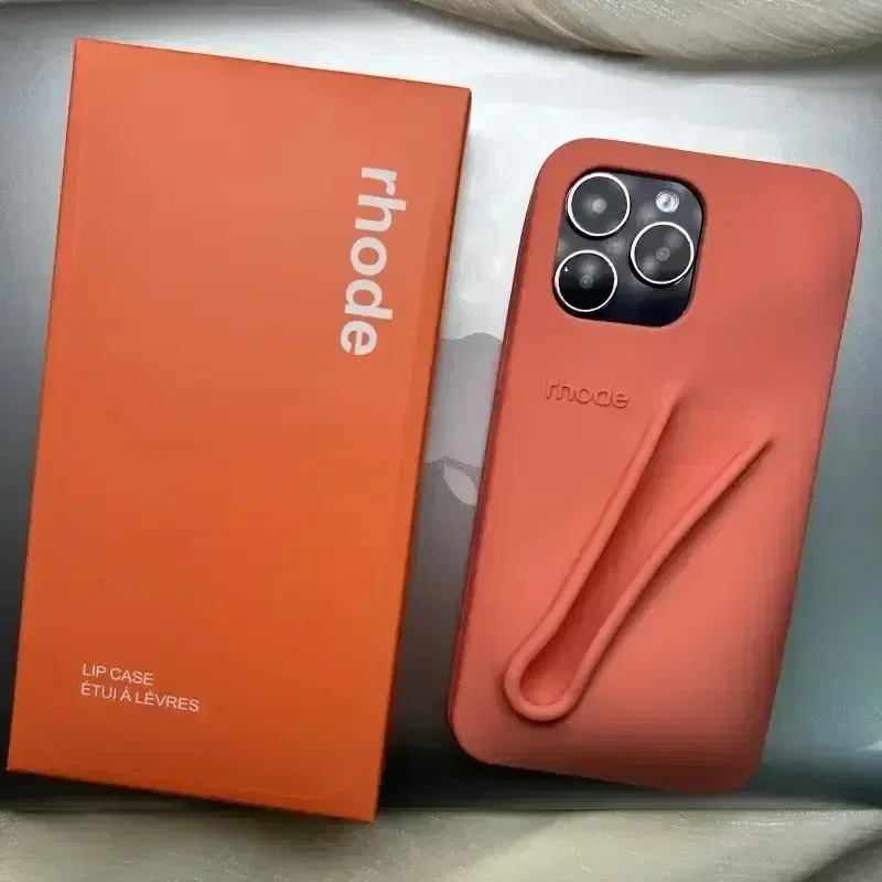 Color: black, Material: ABS - Quality Fashion Box for Rhode Phone Case Gift Packaging Lipstick Box for Girl for IPhone 16 15 14 13 12 11 Pro Max XR XsMax Case