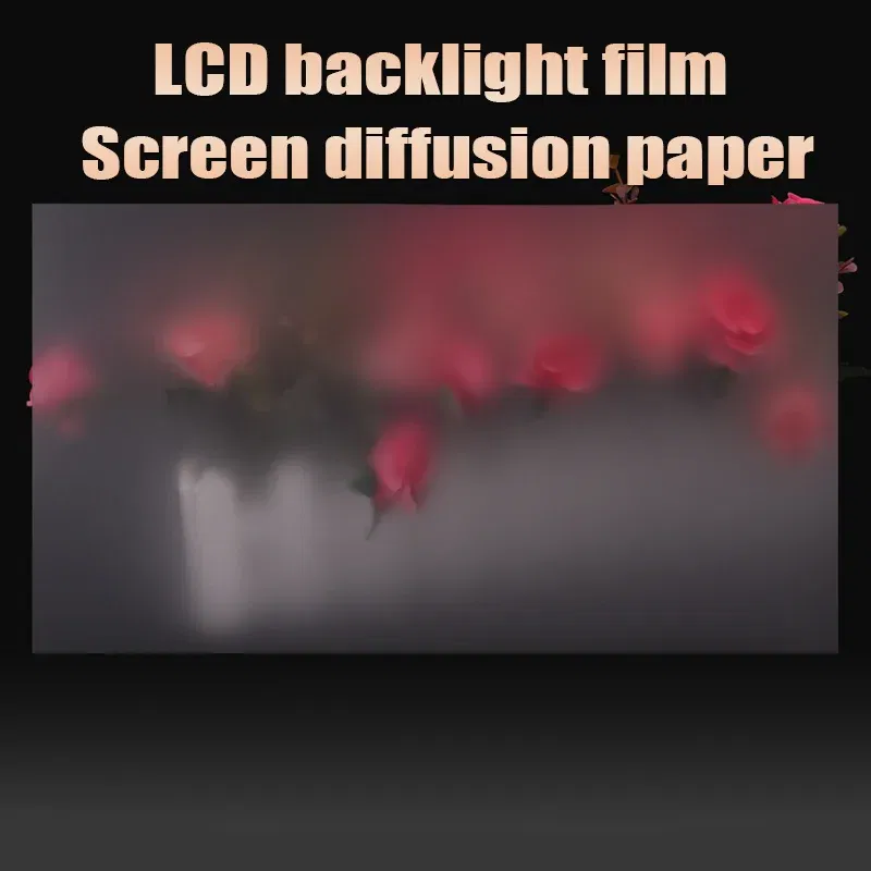 Color: Dark Grey - LCD Screen Diffuser Membrane Display Prism Film Led Light Backlight Module Diffusion Paper
