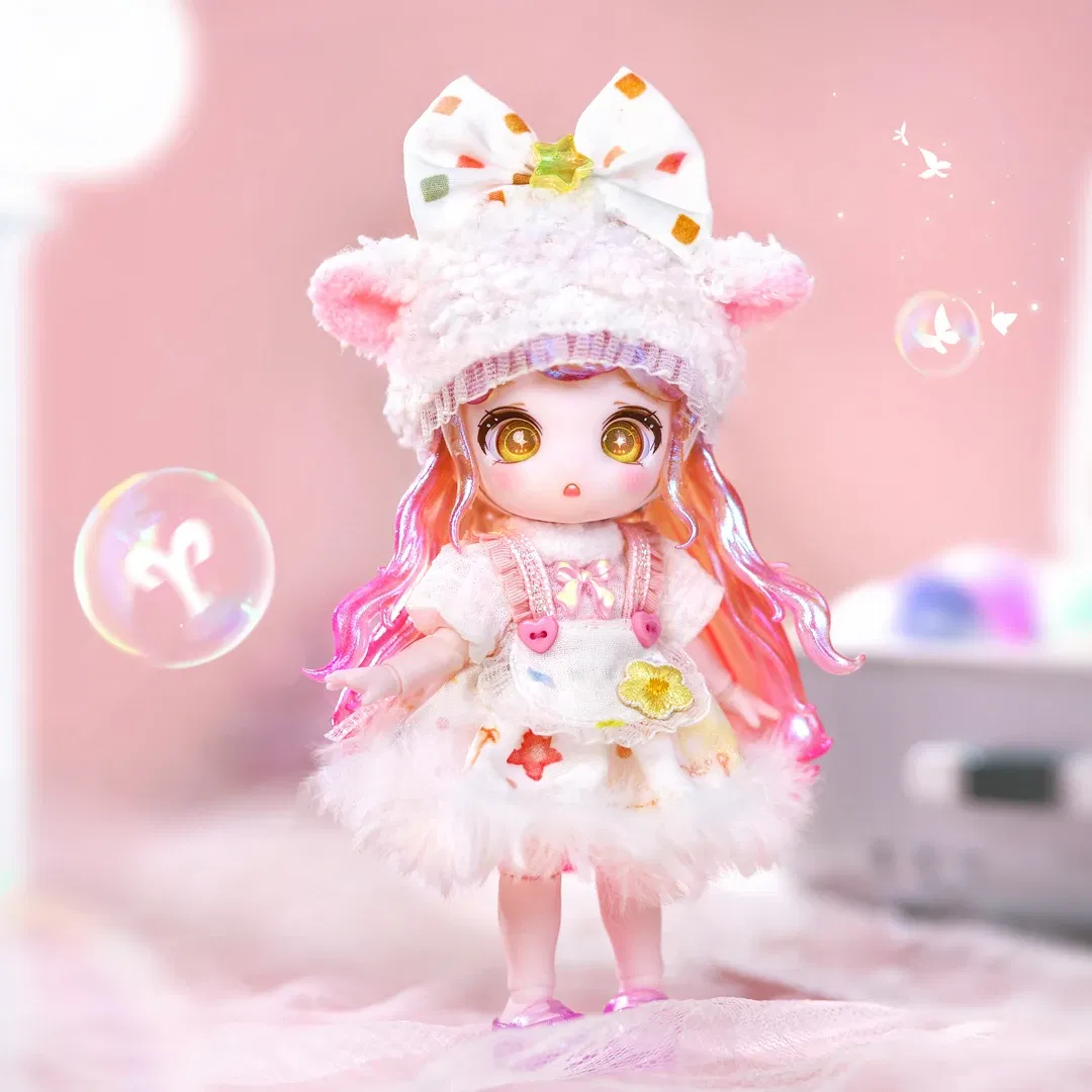 Color: GRAY - ICY DBS Dream Fairy Season 2 Constellation Maytree OB11 Doll BJD collectible Cute Animal 13cm SD Gift