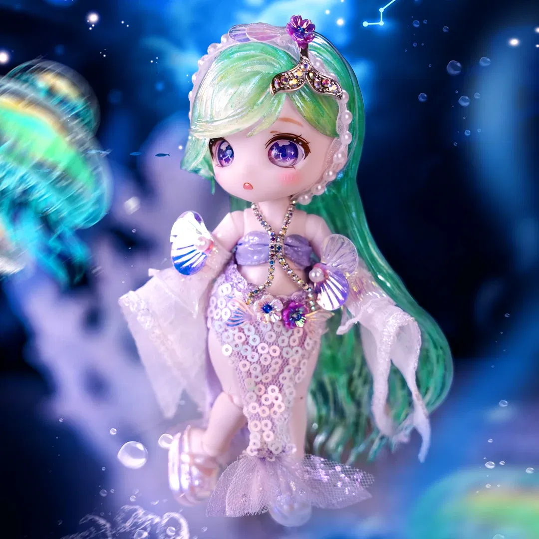 Color: GRAY - ICY DBS Dream Fairy Season 2 Constellation Maytree OB11 Doll BJD collectible Cute Animal 13cm SD Gift