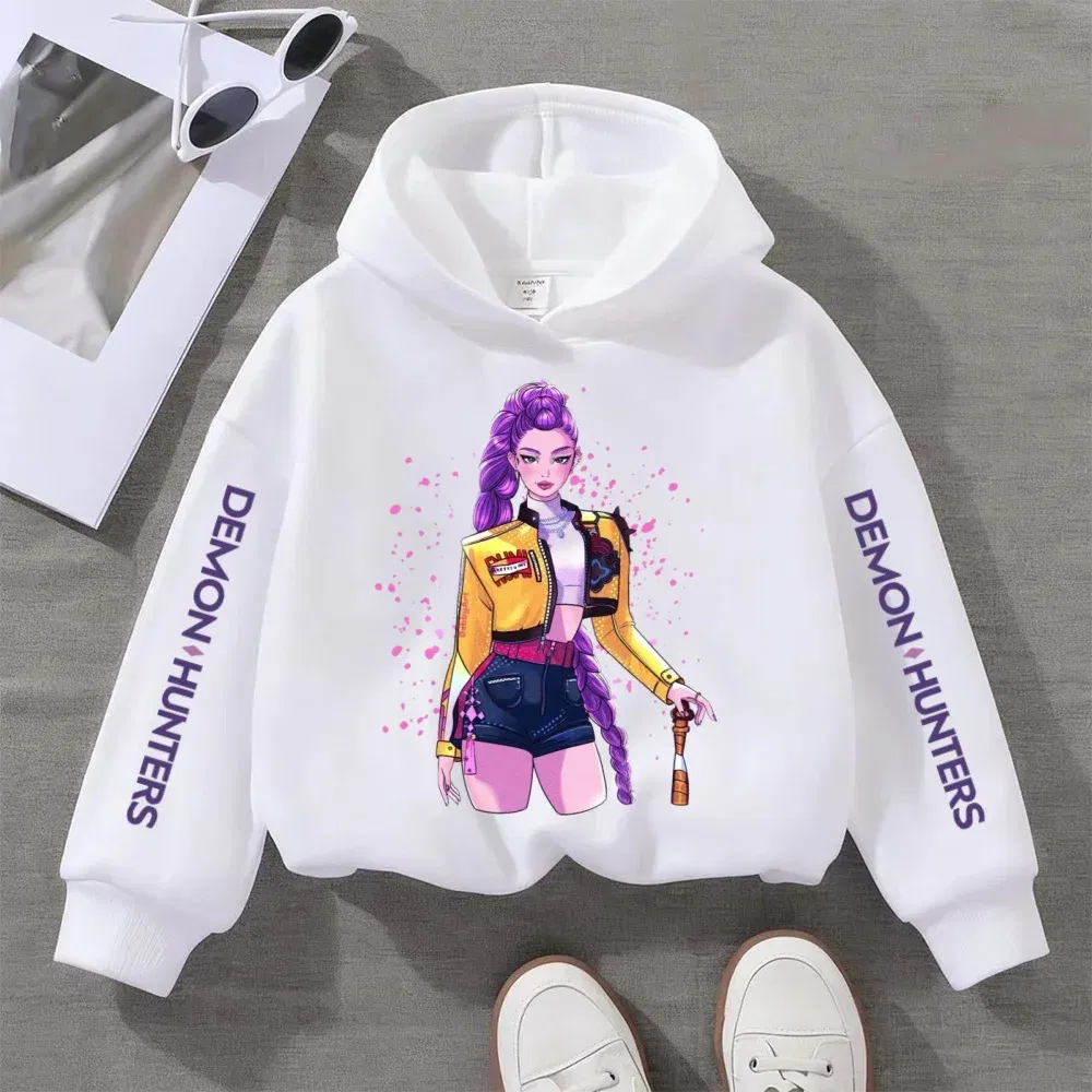 Color: MULTI, Kid Size: 104 - Kpop Witch Hunt Children's clothing, including men's and women's spring and autumn hoodies and fashionable sweatshirts