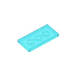 Color: Blue - MOC PARTS SET Model GDS-614 Tile 2 x 4 compatible with lego 87079 pieces of children's toys Assembles Building Blocks Technical