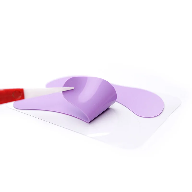 Color: Brown, Ships From: CHINA - 2Pcs Hot Eyelash Patches Competitor Eyelash Pads Multi-Color Eyelash Patches Silicone Eye Patches Universal Grafted Eyelash Pads