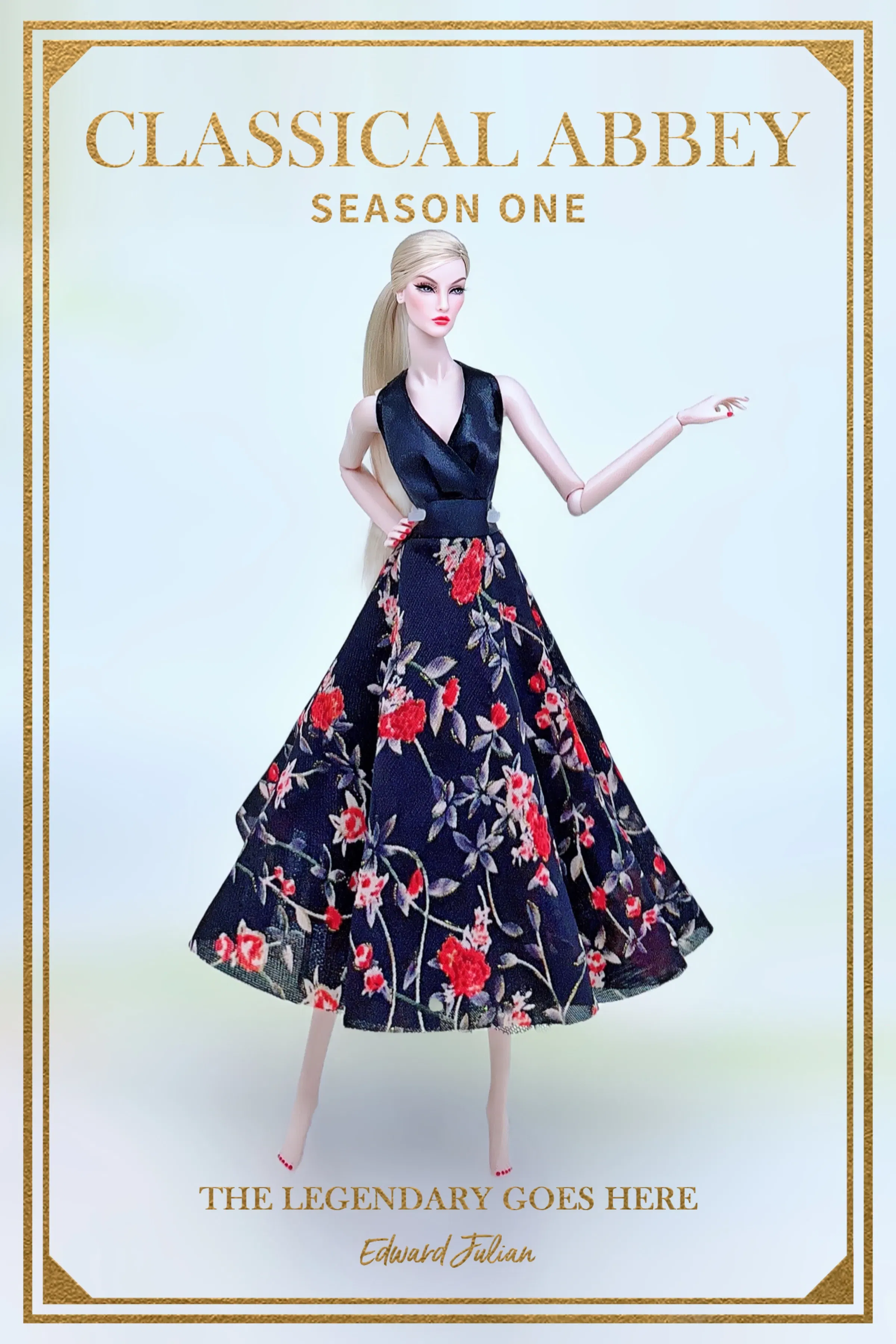 Color: green - for denim clothing for barbie