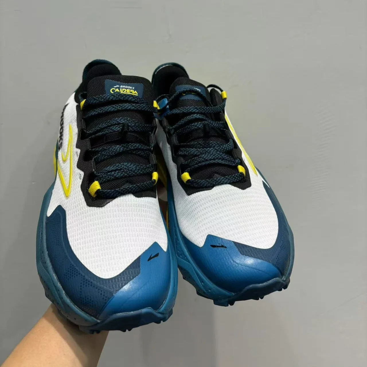 Color: black, Shoe Size: 44 - Brooks Men?™s Casual Sneakers Caldera 8 Ultra Trail Running Shoes Breathable Cushioned Long-term Training Sports Jogging Shoes