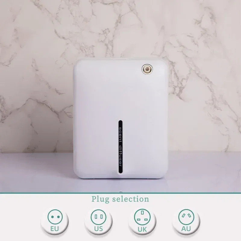Color: Clear, Plug Type: us, - Namste 300ML Wall Mounted Essential Oil Diffuser with Elegant Design Whisper Quiet Operation Electric Scent Diffuser For Home