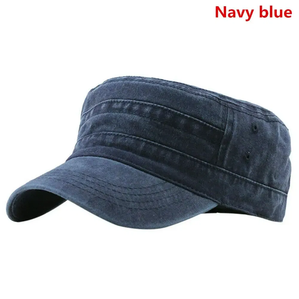 Color: Red - 1PC Camouflage Army Hat Men Women Baseball Cap Camo Military Cadet Combat Fishing Cap