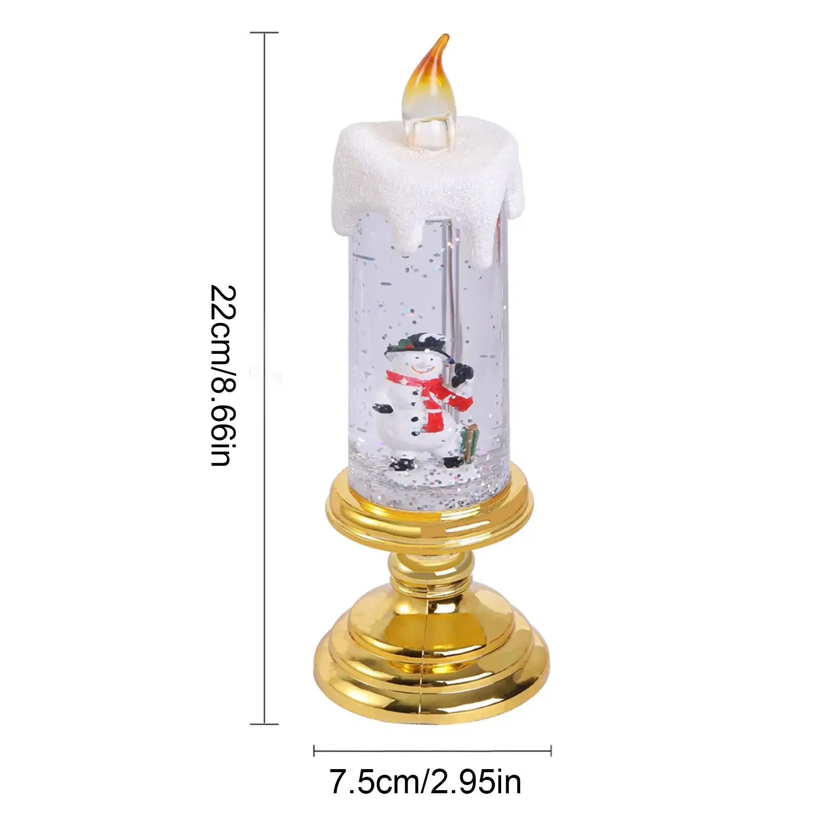 Color: Red, Ships From: spain - Led Christmas Candles Christmas Candles With Pedestal Christmas Party Ornament For Him Her Christmas Gift For Changing