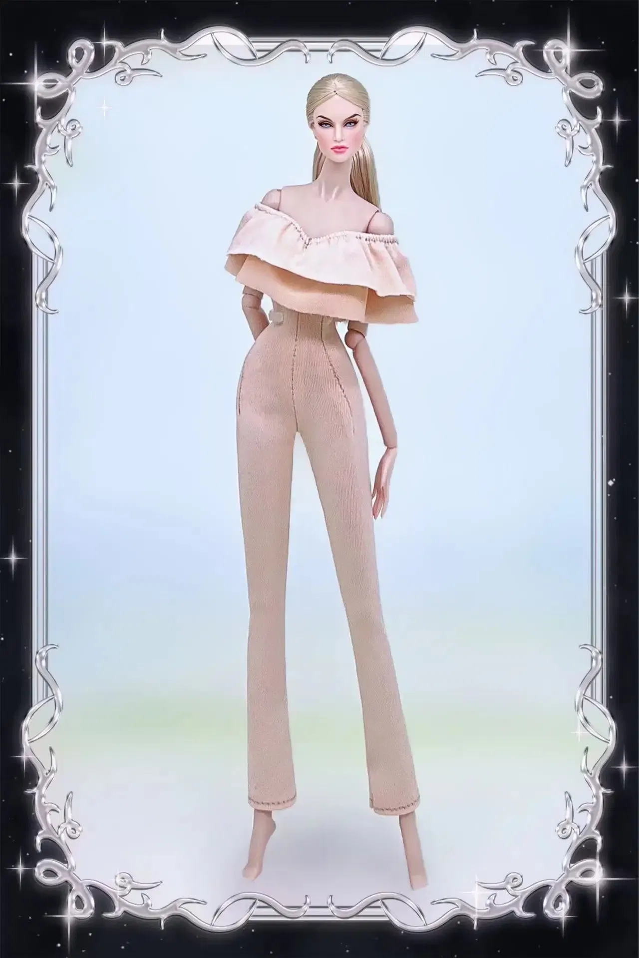 Color: PURPLE - for clothes pink for 30cm doll