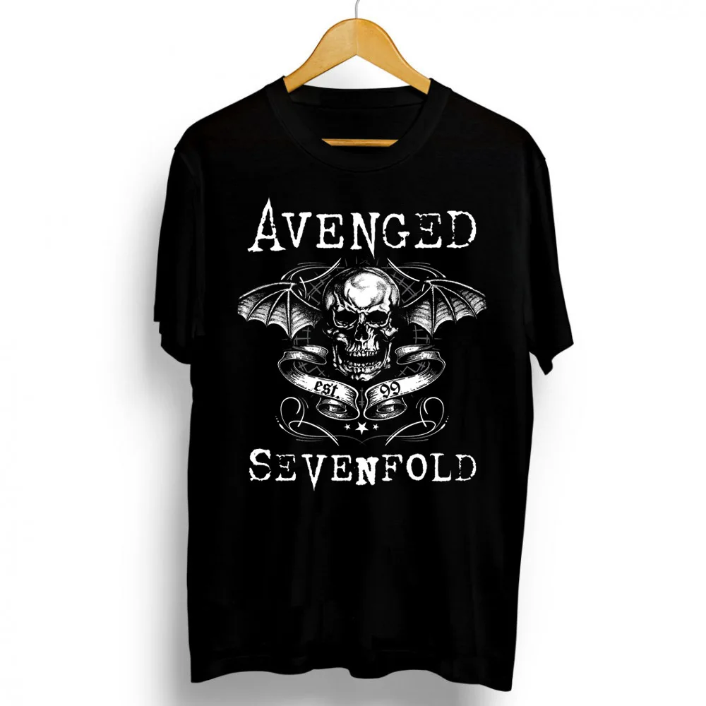 Color: Gold, Size: M - Men Clothes Round Neck T-shirt  Heavy Metal Band Rock Cotton Breathable Print Womens Plus Size Tees