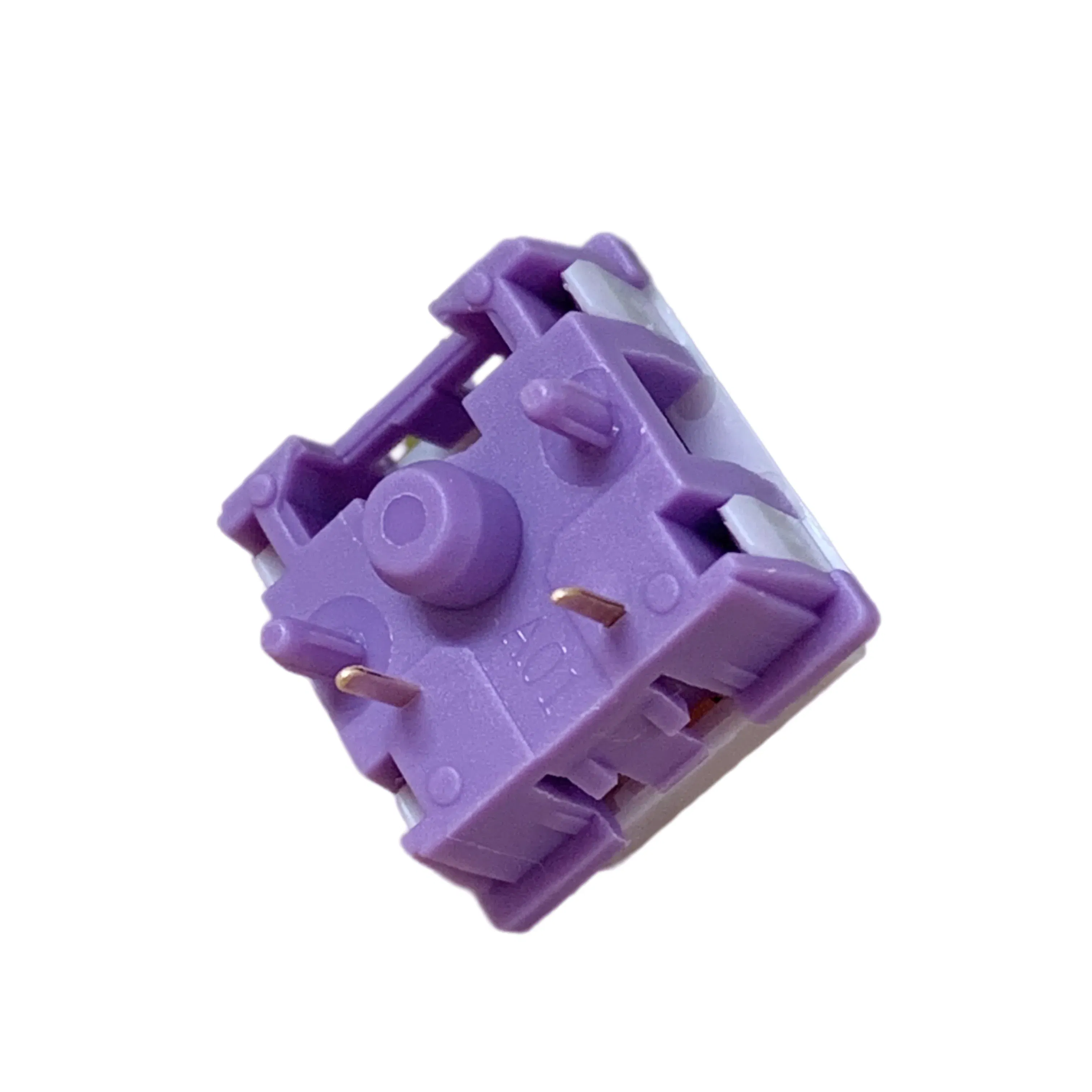 Color: Olive, Axis Body: Red Switch - KTT Hyacinth Linear Switch Five Pins Switches MX For Mechanical Gaming Keyboards 45g Prelubed