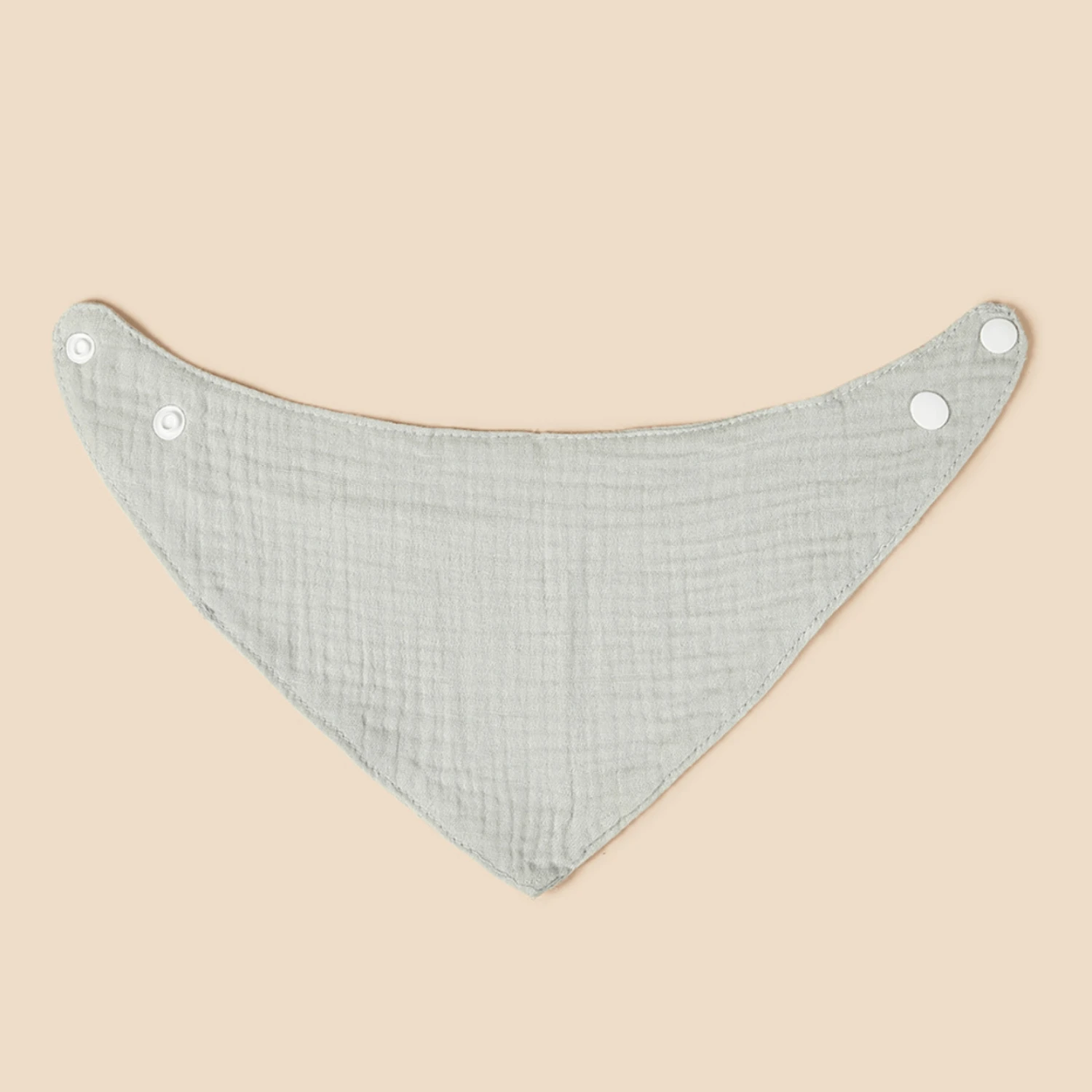 7-Piece Baby Soft Cotton Bibs - Mealtime Messes Solution!