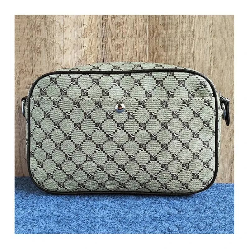 Color: GRAY - 2024 Fashion Youth Shoulder Bag PU Leather Trendy Crossbody Bag Party Business Leisure Mobile Phone Bag Wholesale Dropshipping