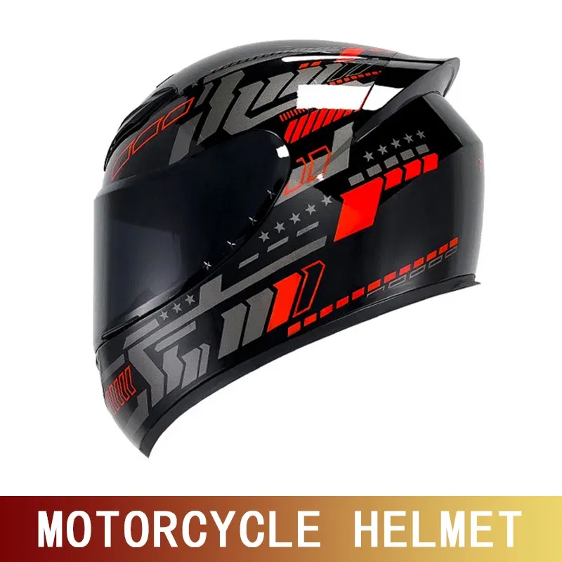 Color: khaki, Size: XXL - Motorcycle helmet motorcycle full helmet racing kart winter anti-fog retro personality helmet
