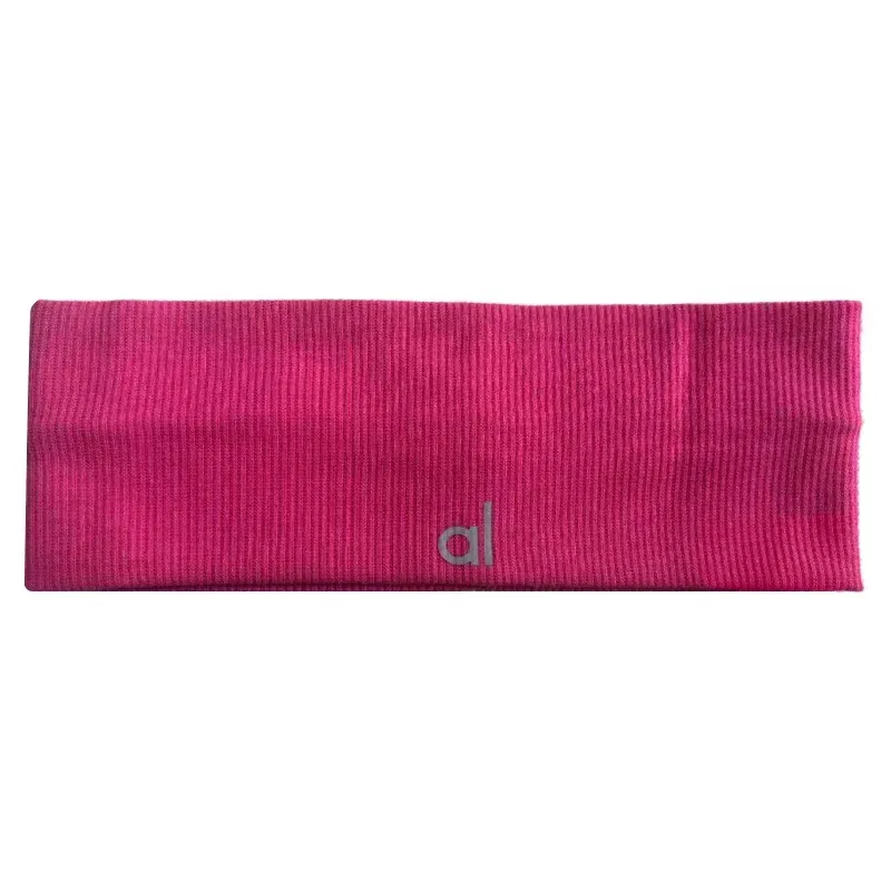Color: black - al yoga Sports headband for men and women Sweatwapping headband Edge Yoga headband Headband