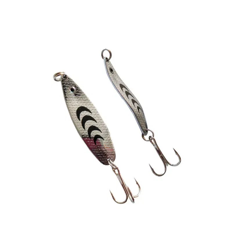 Color: Yellow - 1PCS Fishing Lures 7g Spoon spinner bait Wobblers Jig Lures pesca isca artificial VIB Sequins Hard Baits for Carp Fishing Tackle