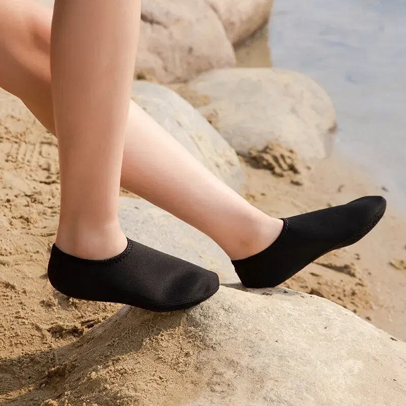 Eyewear Size: XL, Color: Red - Feslishoet Adults Water Shoes Wetsuit Socks Diving Pool Summer Comfort Beach Swim Slip On Surf Fashion Breathable