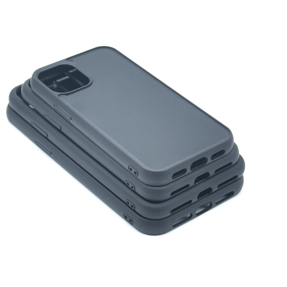 Material: PE - For iPhone  16 15 14 13 12 mini 11 Pro Max  6 7 8 S Plus Xr X Xs Blank Phone Case for Resin Vinyl DIY Rubber Phone Case Blanks