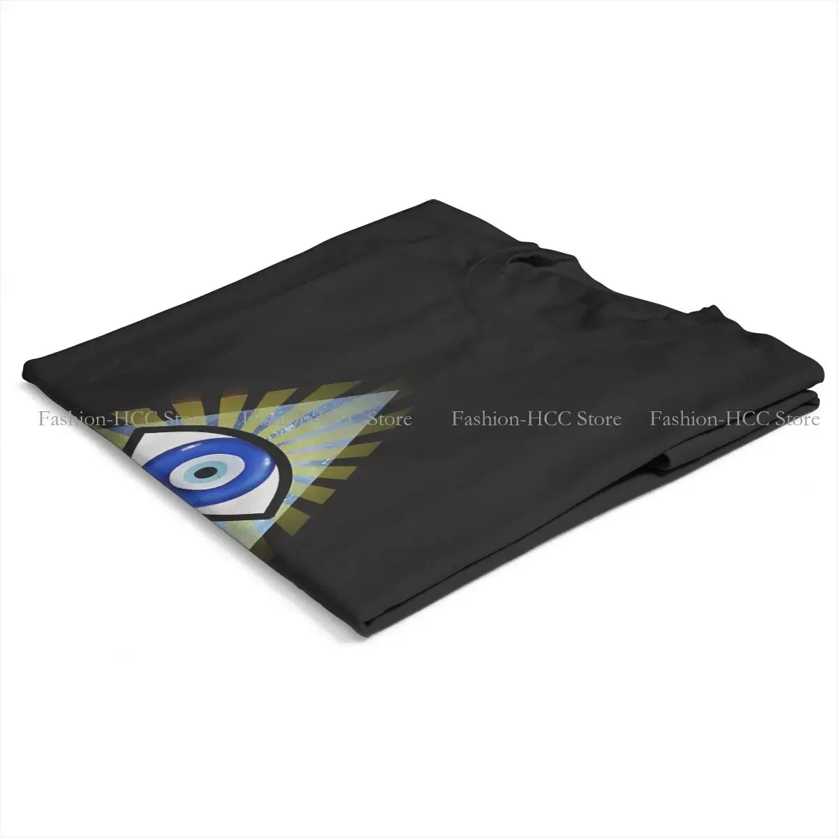 Color: WHITE, Size: M - Evil Eyes Polyester TShirts Evil Eye Protection - All Seeing Eye Personalize Homme T Shirt Hipster Tops