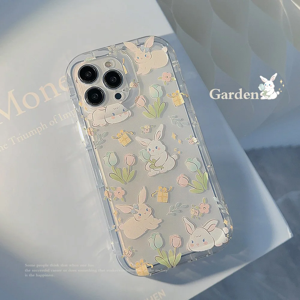 Color: SKY BLUE, Compatible-Phone Models: For Samsung Galaxy S20+ - Cute Cartoon Bunny Print Phone Case for Samsung Galaxy 24 23 22 21 20 Plus Ultra FE A73 A72 A71 A52 A51 A32 Note 20 Airbag Funda