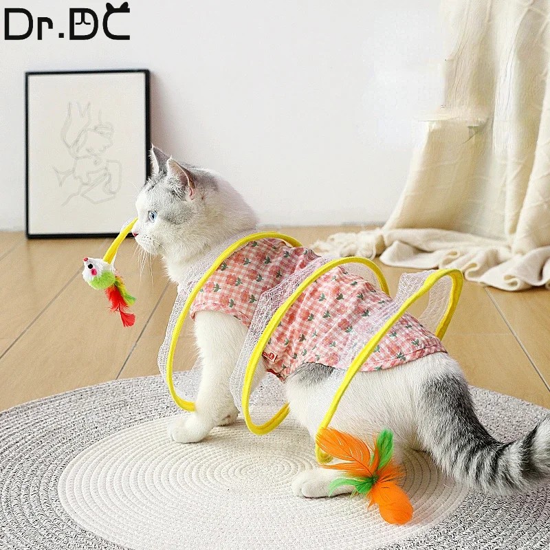 Self-play Cat Hunting Spiral Tunnel Toy