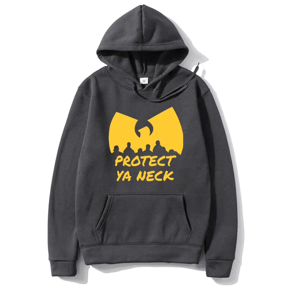 Color: PURPLE, Size: L - Hip Hop Ann?©es 90 Wu Clan T-tangs Hoodie Men Women's Casual Autumn Winter vintage hoodies Fleece Long Sleeve Hooded sweatshirts
