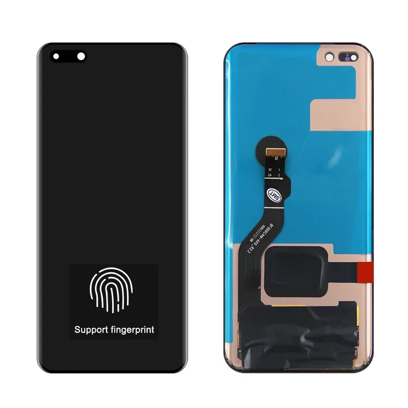 Color: AZURE, Ships From: CHINA - New 6.58"NEW P40 Pro Screen Replacement for huawei P40 Pro LCD display ELS-NX9 ELS-N04 Touch Screen Digital with Frame