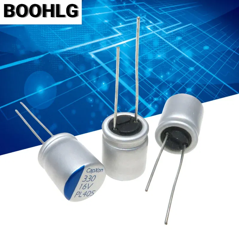 Capacitance: 3.3pF - 10PCS 100UF 270UF 330UF 470UF 560UF 680UF 820UF 1000UF 1200UF 2.5V 4V 6.3V 10V 16V New Motherboard Graphics Card Solid Capacitor