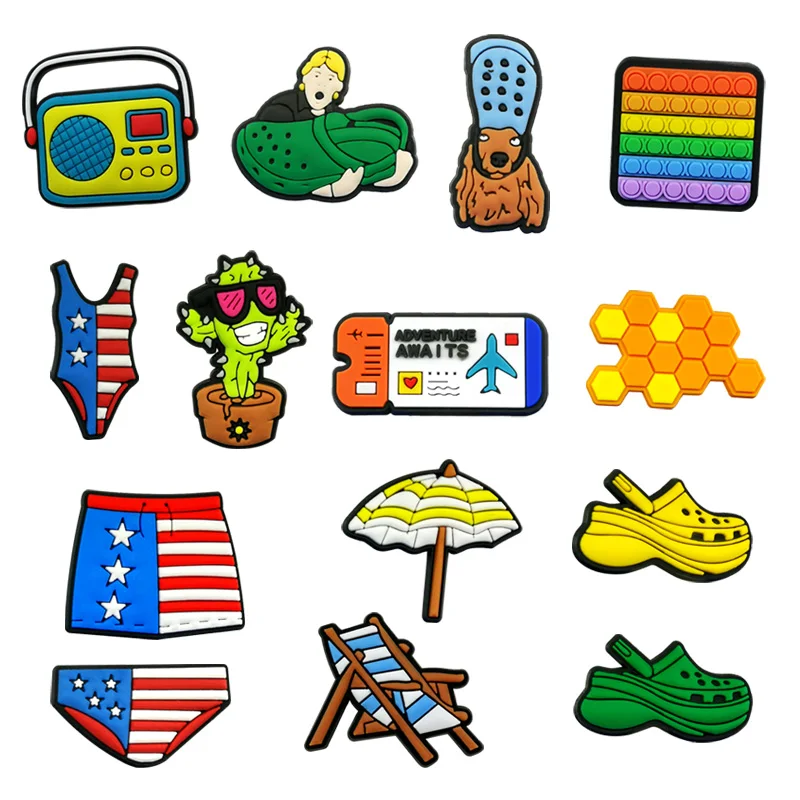 Color: Lotus Color, Ships From: CHINA - Leisure Series Airline Tickets Coconut Luggage Coffee Hot Air Balloon Milk Surf Cactus Sunglasses Garden Shoe accessories