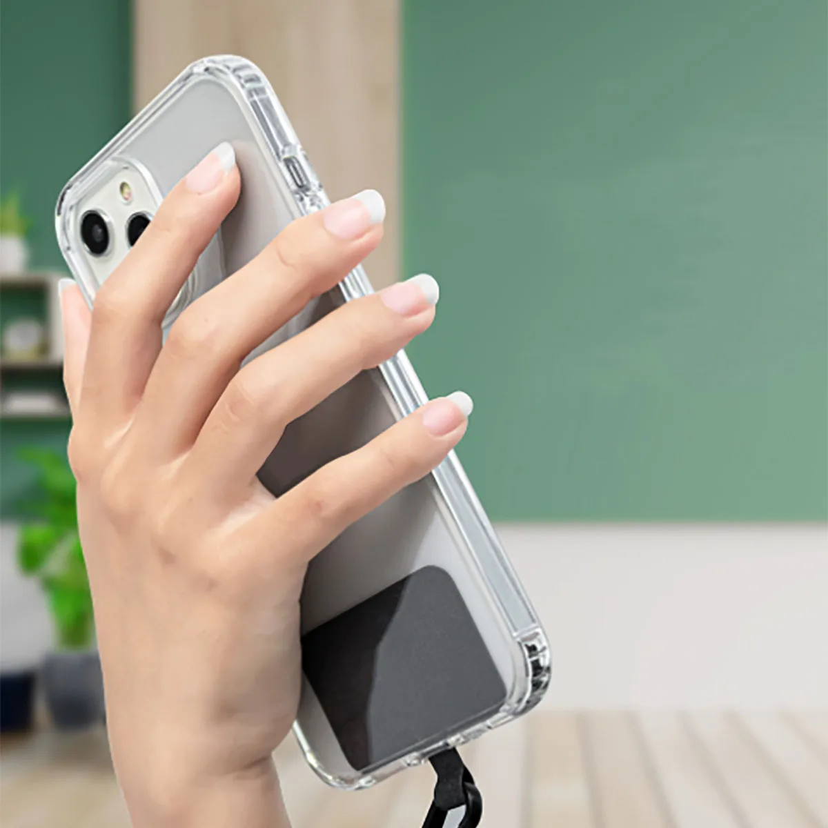 Color: Blue / Green - phone suspension rope anti loss rope adjustable and extendable nylon cloth detachable suspension rope Mobile phone lanyard