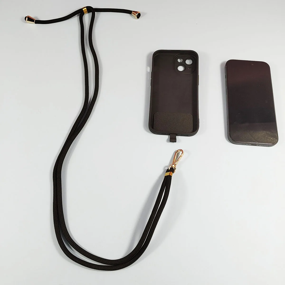 Color: Blue / Green - phone suspension rope anti loss rope adjustable and extendable nylon cloth detachable suspension rope Mobile phone lanyard