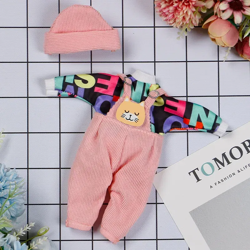 Color: black - 30CM BJD Doll Clothes Girl Dress Up Makeup DIY Toys  Accessories Dress Princess Doll House Set Children Humanoid Doll Girl Gifts