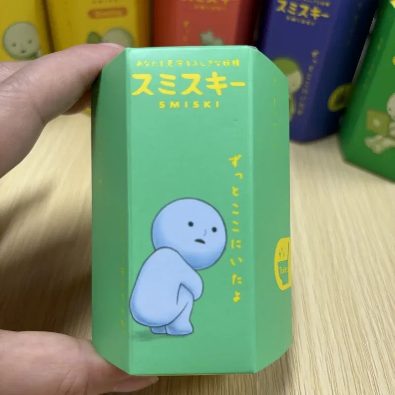 Color: Blue, Size: 12" - SMISKI Multiple Series Noctilucent Green Doll Blind Mystery Box Action Figures Decoration Desktop Model Toy For Surprise Gift