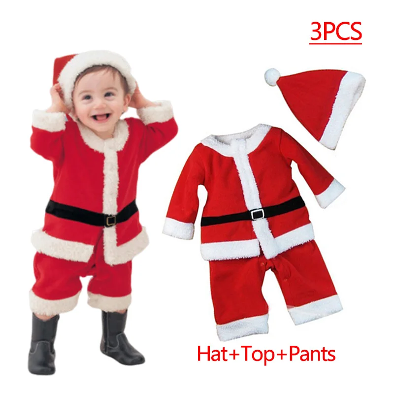Color: Chocolate, Kid Size: 12 - New Year Kids Santa Claus Costume Green Elf Cosplay Christmas Carnival Party Fancy Dress for Girls Boys Red Xmas Clothes Set