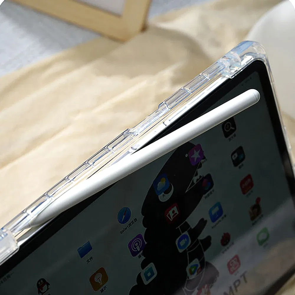 Color: black, Size: EIGHTEEN - For 2025 iPad Air 11 Case iPad 10th Generation 11th A16 9th Cover Gen iPad Pro11 4 5 10.9in 12.9 M2 M3 M4 Pencil Holder Case