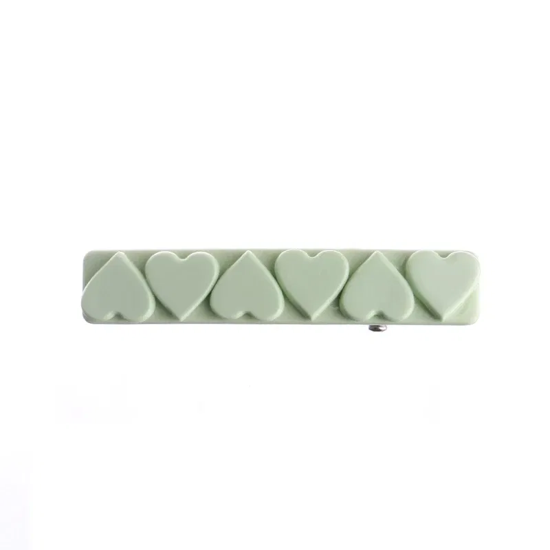 Color: light green, Ships From: CHINA - New Korean Retro Ins Star Hairpin Children Cute Bang Clip Headdress Japanese Acrylic Solid Color Hairpin Side Clip