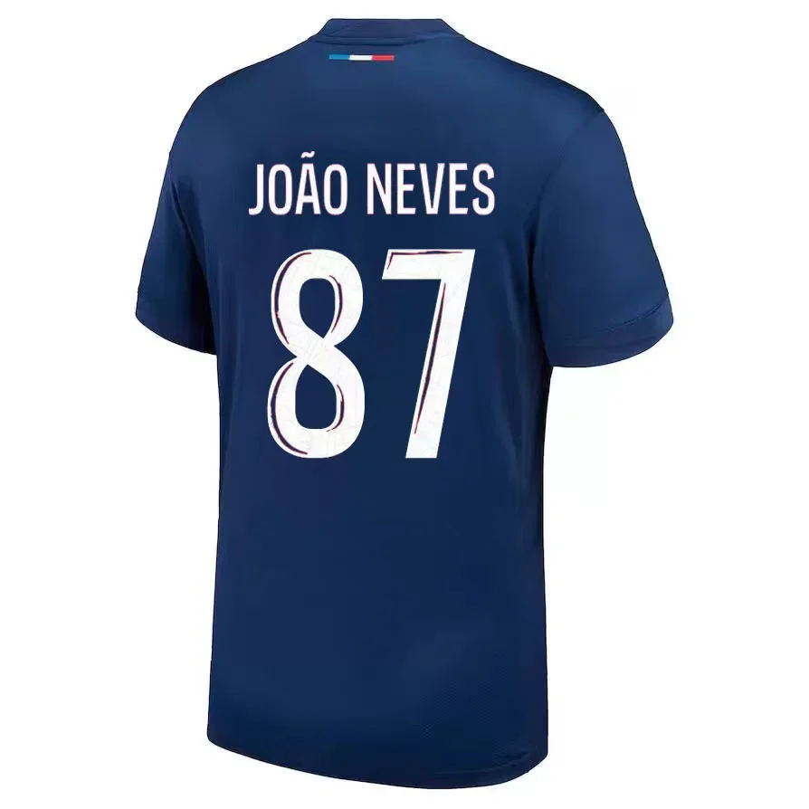 Color: Yellow, Size: XXS - Champion Paris Dembele Doue 3D Print Sport Quick-dry Breathable Men T-shirt Football Jersey Parent-child Short Sleeve Adult Top