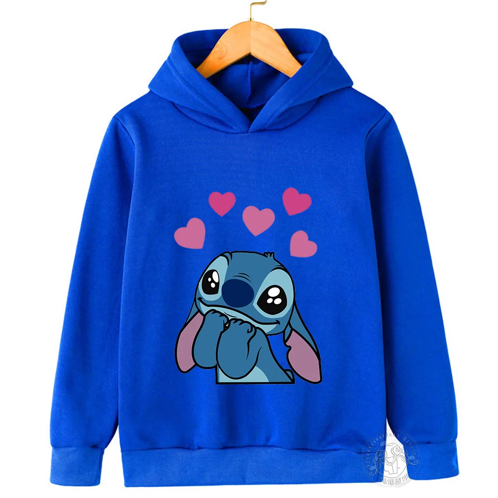Color: GRAY, Kid Size: 6 - Autumn and winter cute cartoon hoodie trend fashion children boys and girls eye-catching wear multi-size optional new products