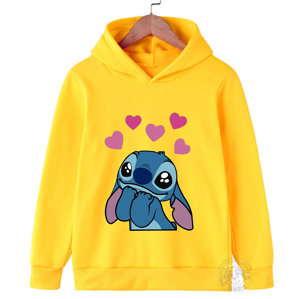 Color: GRAY, Kid Size: 6 - Autumn and winter cute cartoon hoodie trend fashion children boys and girls eye-catching wear multi-size optional new products