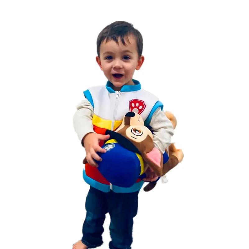 Color: WHITE, Height: 51cm-99cm, Ships From: CHINA - Carnival Ryder Captain Cosplay Costumes Paw Patrol Birthday Party Dress Role-Playing Costume for Children Gifts