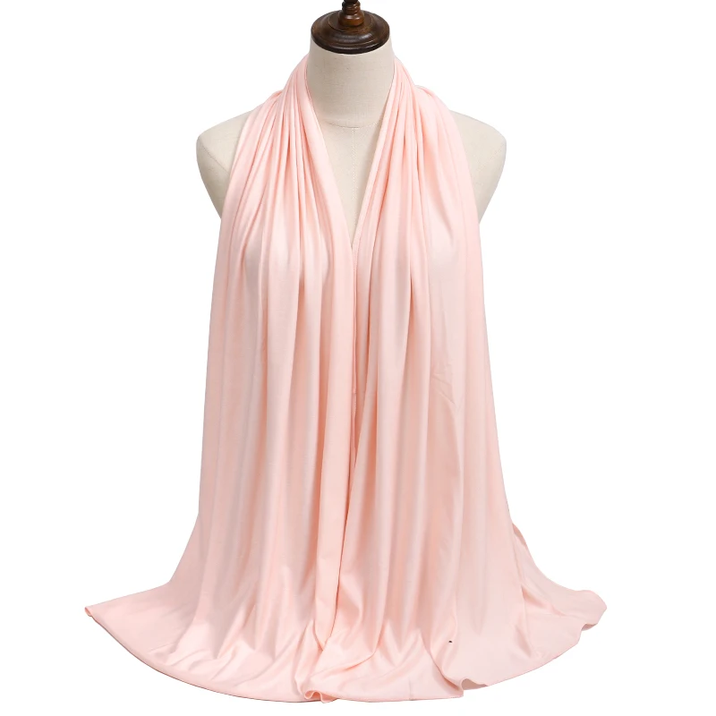 Color: GRAY, Ships From: CHINA - New Jersey Womens Muslim Ramadan Fashion Modal Cotton Jersey Hijab Womens High Quality Solid Color Soft Hijab Long African Scarf