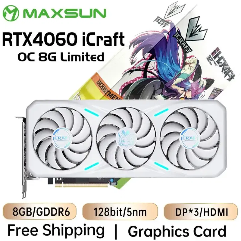 Color: WHITE, Ships From: CHINA - To Graphics Cards RTX 4070 4060TI 4060 3060 3060TI 3050 3070 GPU NVIDIA Gaming Video Card Desktop Computer components